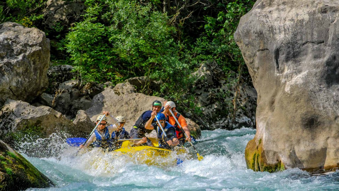 Rafting auf Cetina