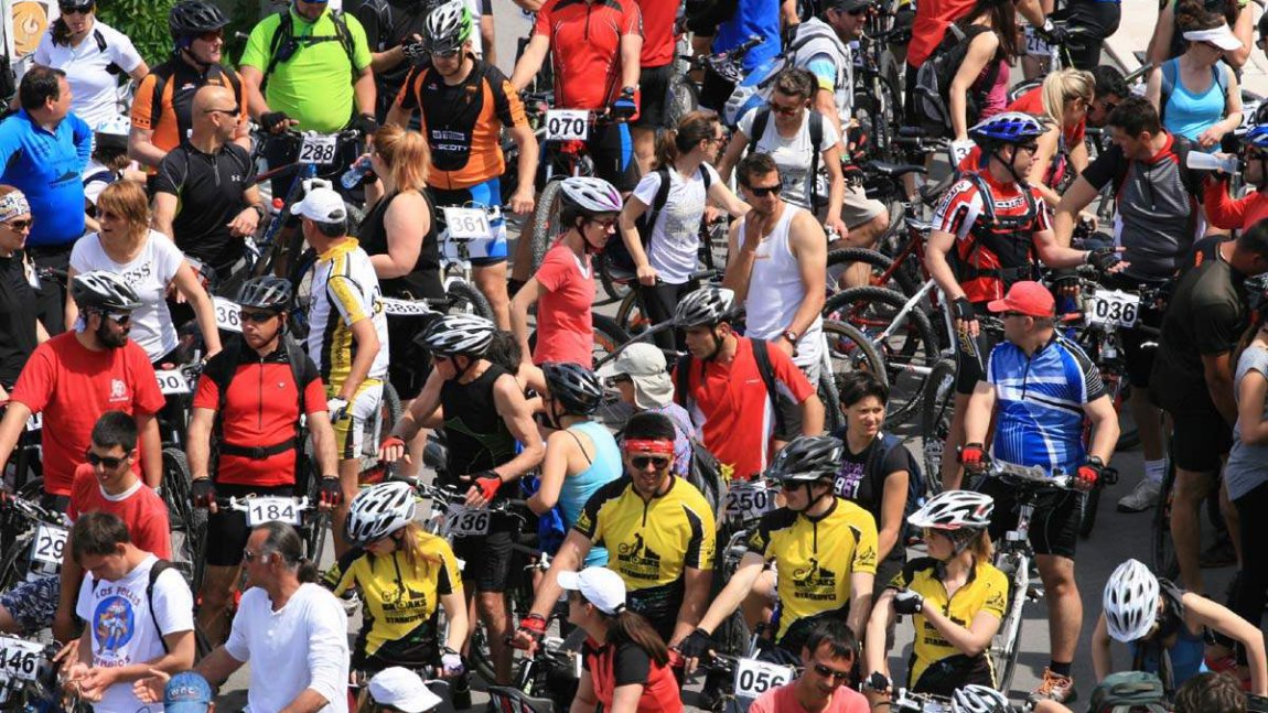 Radfahren in hinterland von Primosten