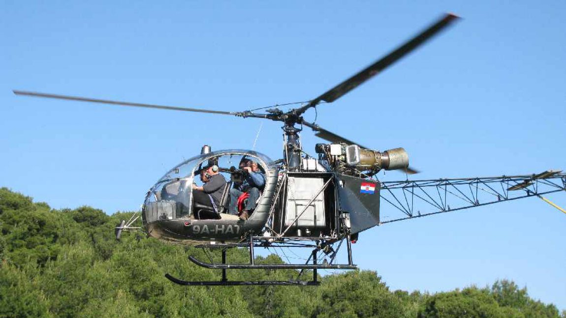 Panorama mit Helicopter